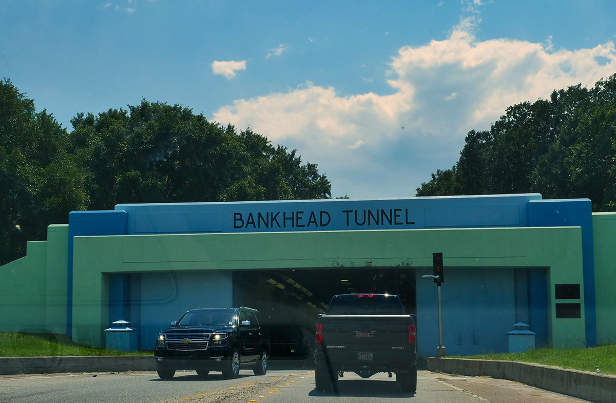 Bankhead Tunnel Entrance