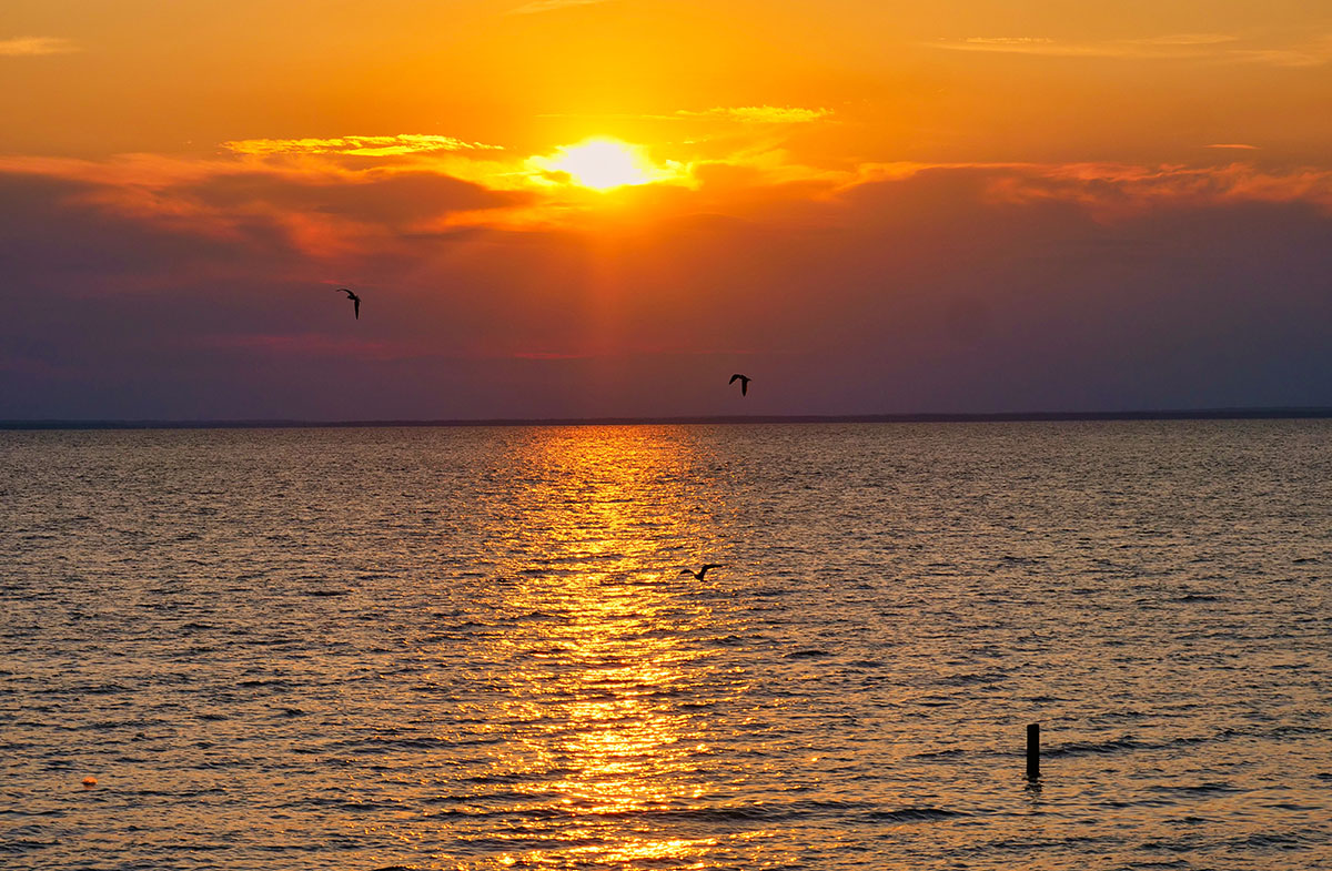 Sunset Over Mobile Bay