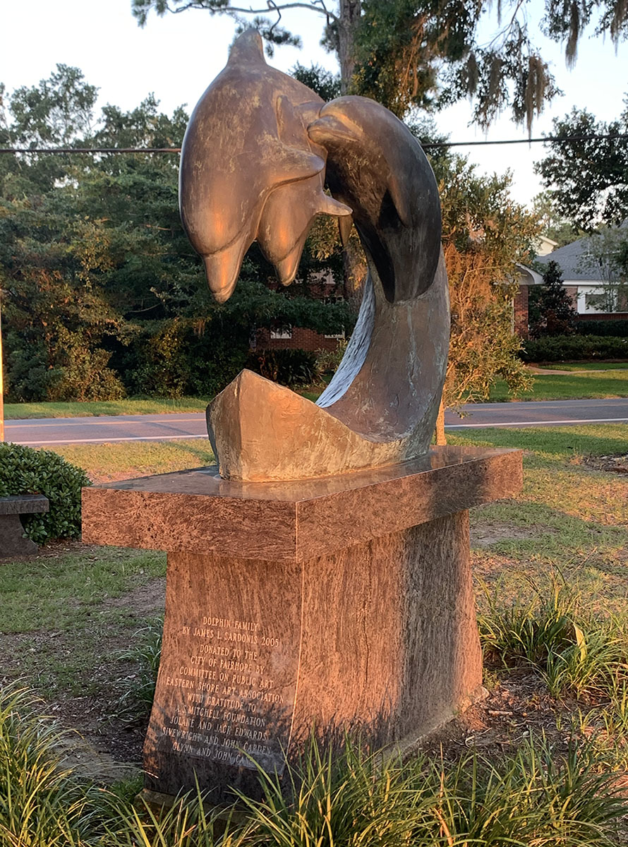 Statue at Sunset
